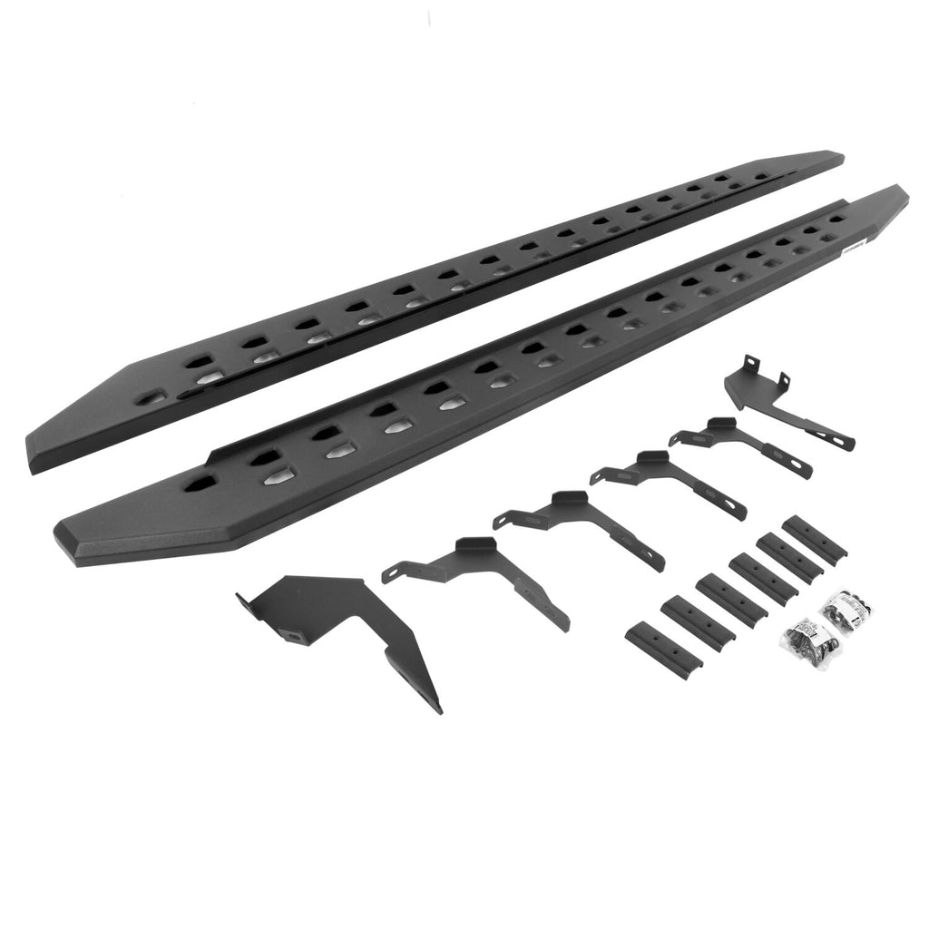 Go Rhino 69036880SPC RB20 Slim Line Running Boards with Mounting Brackets Kit for Select Ford Ranger
