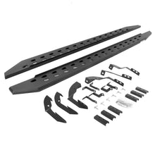 Load image into Gallery viewer, Go Rhino 69404280SPC RB20 Slim Line Running Boards with Mounting Brackets Kit for Select Chevrolet Silverado HD, Chevrolet Silverado HD, GMC Sierra HD, GMC Sierra HD