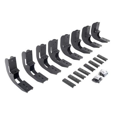 Go Rhino 6940486 V-Series V3, RB30 and RB Slim Side Steps - MOUNTING BRACKETS ONLY for Select Chevrolet Silverado 1500, Chevrolet Silverado LTD, Chevrolet Silverado HD, Chevrolet Silverado HD, GMC Sierra 1500, GMC Sierra Limited, GMC Sierra HD, GMC