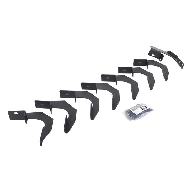 Go Rhino 6962358020T RB30 Running Boards with Mounting Brackets, 2 Pairs Drop Steps Kit for Select Chevrolet Colorado, GMC Canyon