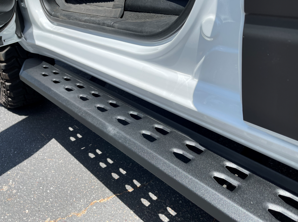 Go Rhino 69430687SPC RB20 Slim Line Running Boards with Mounting Brackets Kit for Select Ram