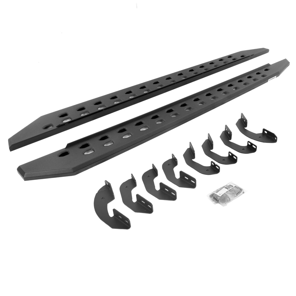 Go Rhino 69443973SPC RB20 Slim Line Running Boards with Brackets Kit for Select Toyota Sequoia