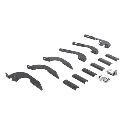 Go Rhino 6944296 V-Series V3, RB30 and RB Slim Side Steps - MOUNTING BRACKETS ONLY-DoubleCab Only for Select Toyota Tacoma