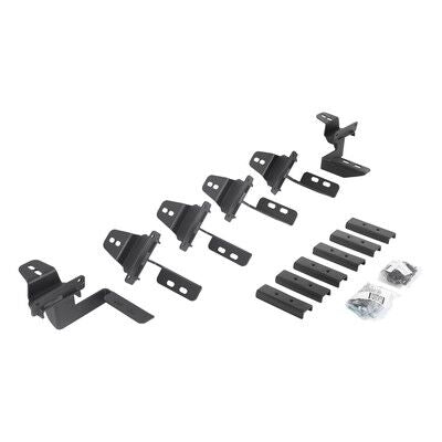 Go Rhino 6945055 RB10/RB20 Running Boards - MOUNTING BRACKETS ONLY for Select Jeep Wrangler, Jeep Wrangler JK