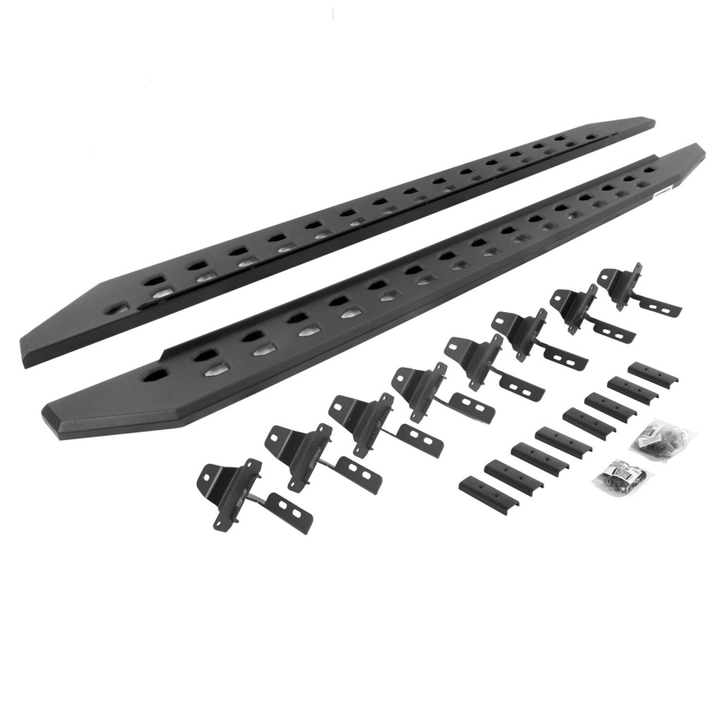 Go Rhino 69451687SPC RB20 Slim Line Running Boards with Mounting Brackets Kit for Select Jeep Gladiator