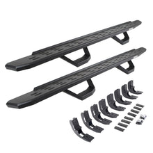 Load image into Gallery viewer, Go Rhino 6960488020PC RB30 Running Boards with Mounting Brackets, 2 Pairs Drop Steps Kit for Select Chevrolet Silverado 1500, Chevrolet Silverado LTD, Chevrolet Silverado HD, Chevrolet Silverado HD, GMC Sierra 1500, GMC Sierra Limited, GMC Sierra HD, GMC