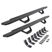 Load image into Gallery viewer, Go Rhino 6960488720T RB30 Running Boards with Mounting Brackets, 2 Pairs Drop Steps Kit for Select Chevrolet Silverado 1500, Chevrolet Silverado LTD, Chevrolet Silverado HD, Chevrolet Silverado HD, GMC Sierra 1500, GMC Sierra Limited, GMC Sierra HD, GMC