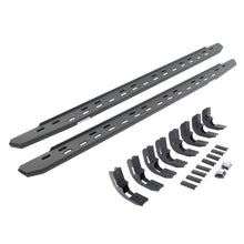 Load image into Gallery viewer, Go Rhino 69604887SPC RB30 Slim Line Running Boards with Mounting Bracket Kit for Select Chevrolet Silverado 1500, Chevrolet Silverado LTD, Chevrolet Silverado HD, Chevrolet Silverado HD, GMC Sierra 1500, GMC Sierra Limited, GMC Sierra HD, GMC Sierra HD