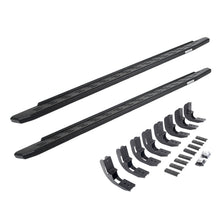 Load image into Gallery viewer, Go Rhino 69604887T RB30 Running Boards with Mounting Bracket Kit for Select Chevrolet Silverado 1500, Chevrolet Silverado LTD, Chevrolet Silverado HD, Chevrolet Silverado HD, GMC Sierra 1500, GMC Sierra Limited, GMC Sierra HD, GMC Sierra HD