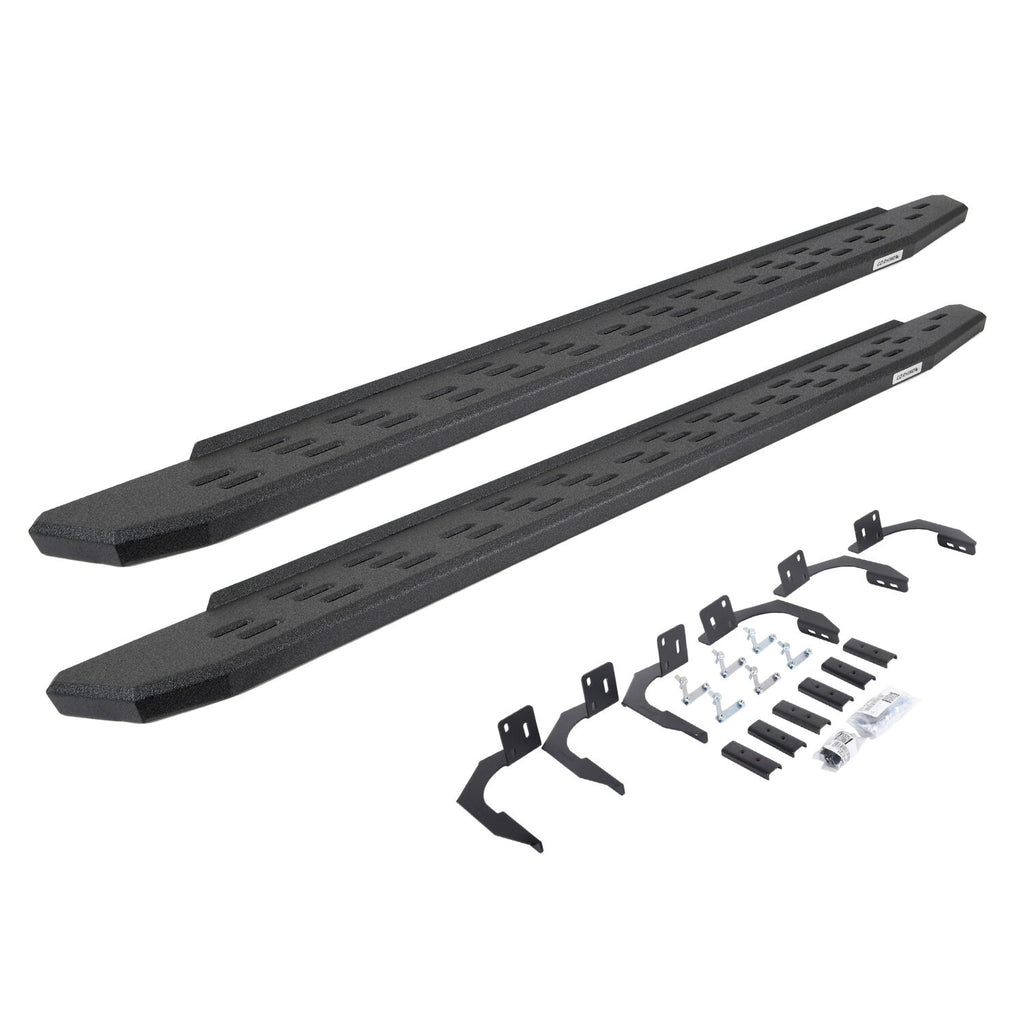 Go Rhino 69609980T RB30 Running Boards with Mounting Bracket Kit for Select Dodge Ram 1500, Ram