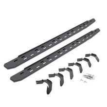 Load image into Gallery viewer, Go Rhino 69634680ST RB30 Slim Line Running Boards with Mounting Bracket Kit for Select Nissan Frontier