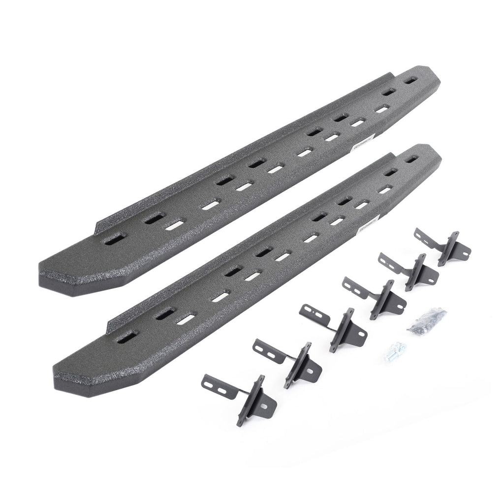 Go Rhino 69613157SPC RB30 Slim Line Running Boards with Mounting Bracket Kit for Select Ford Bronco