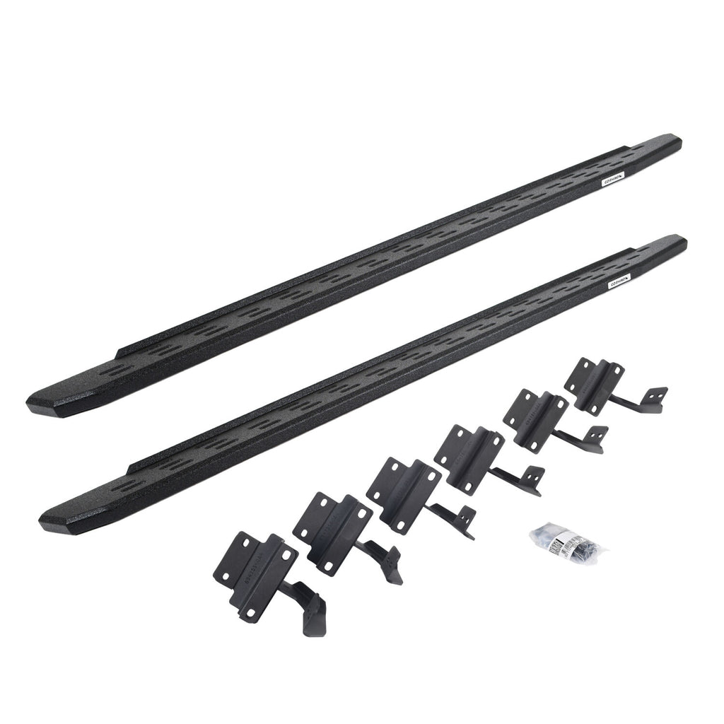 Go Rhino 69615087T RB30 Running Boards with Mounting Bracket Kit for Select Ford F-150