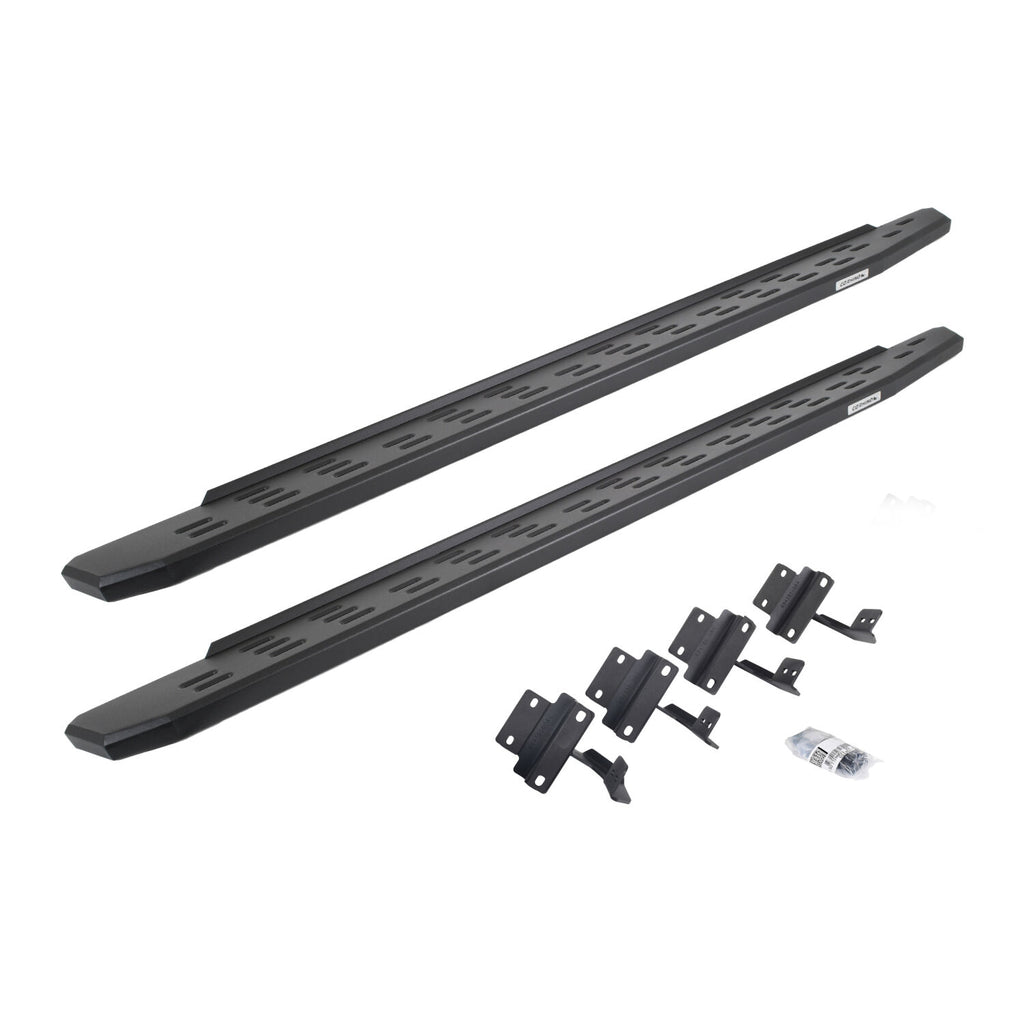 Go Rhino 69617780PC RB30 Running Boards with Mounting Bracket Kit for Select Ford F-150, Ford F-250 Super Duty, Ford F-350 Super Duty