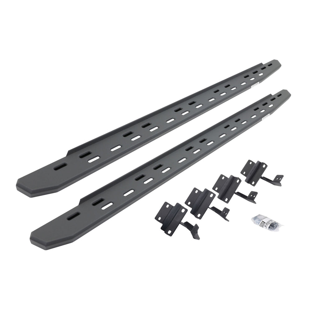 Go Rhino 69617780SPC RB30 Slim Line Running Boards with Mounting Bracket Kit for Select Ford F-150, Ford F-250 Super Duty, Ford F-350 Super Duty