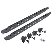 Load image into Gallery viewer, Go Rhino 69617780ST RB30 Slim Line Running Boards with Mounting Bracket Kit for Select Ford F-150, Ford F-250 Super Duty, Ford F-350 Super Duty