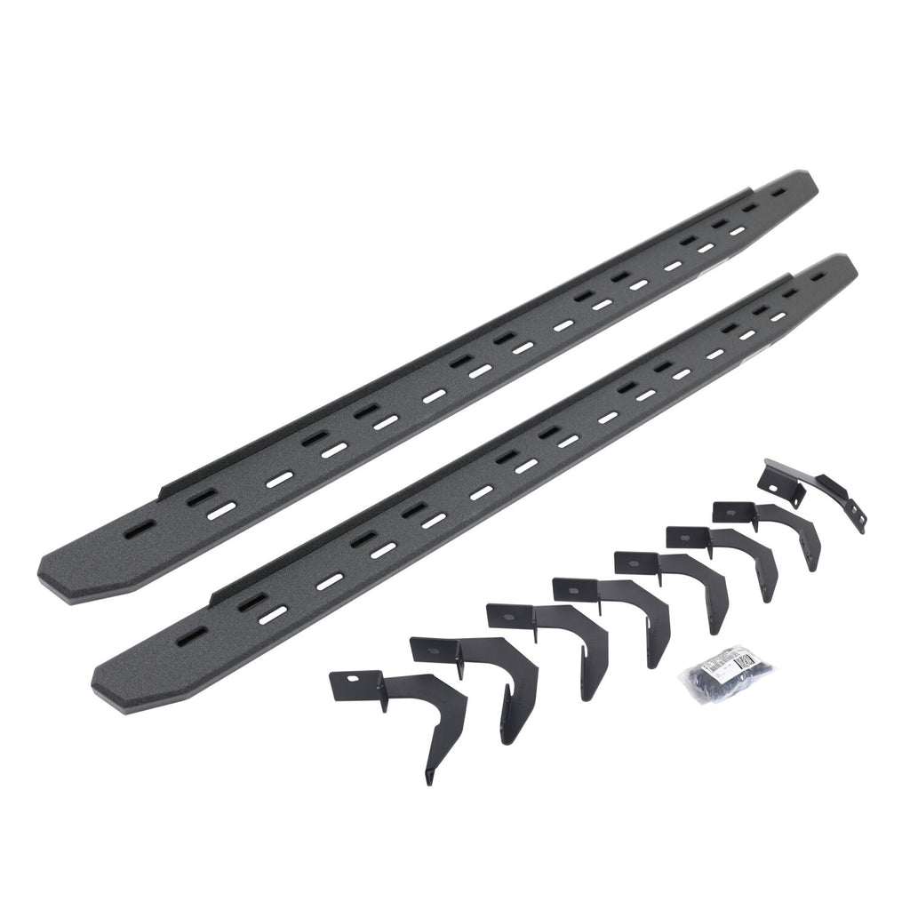 Go Rhino 69623580ST RB30 Slim Line Running Boards with Mounting Bracket Kit for Select Chevrolet Colorado, GMC Canyon