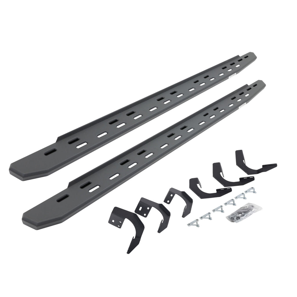 Go Rhino 69629980SPC RB30 Slim Line Running Boards with Mounting Bracket Kit for Select Ram 1500, Ram Classic