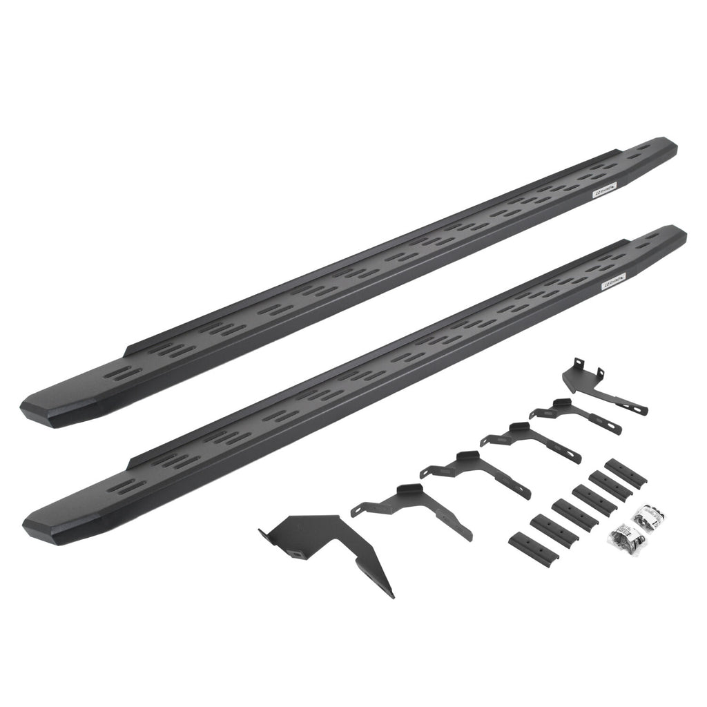 Go Rhino 69636880PC RB30 Running Boards with Mounting Bracket Kit for Select Ford Ranger