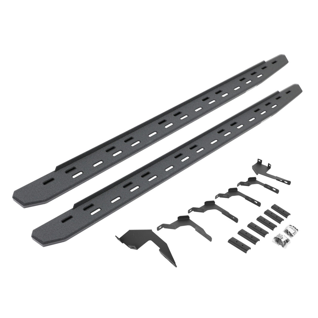 Go Rhino 69636880ST RB30 Slim Line Running Boards with Mounting Bracket Kit for Select Ford Ranger