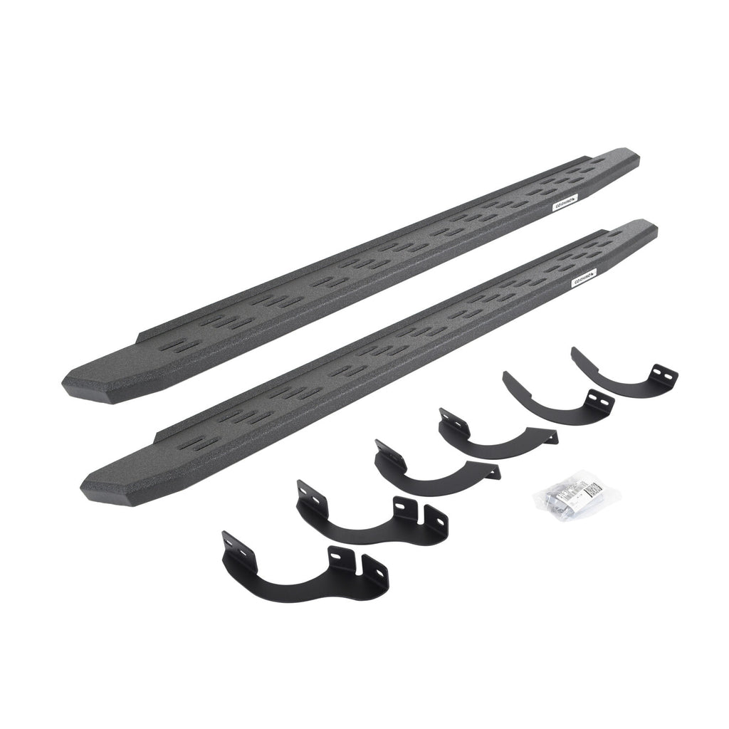 Go Rhino 69642568T RB30 Running Boards with Mounting Bracket Kit for Select Toyota 4Runner