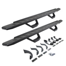 Load image into Gallery viewer, Go Rhino 6964358020PC RB30 Running Boards with Brackets, 2 Pairs Drop Steps Kit - Double Cab for Select Toyota Tundra