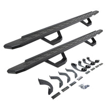 Load image into Gallery viewer, Go Rhino 6964368720T RB30 Running Boards with Brackets, 2 Pairs Drop Steps Kit - Crew Max for Select Toyota Tundra