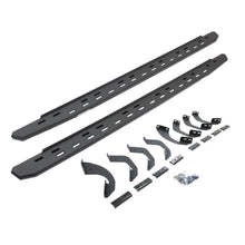 Load image into Gallery viewer, Go Rhino 69643687ST RB30 Slim Line Running Boards with Brackets Kit - Crew Max Only for Select Toyota Tundra