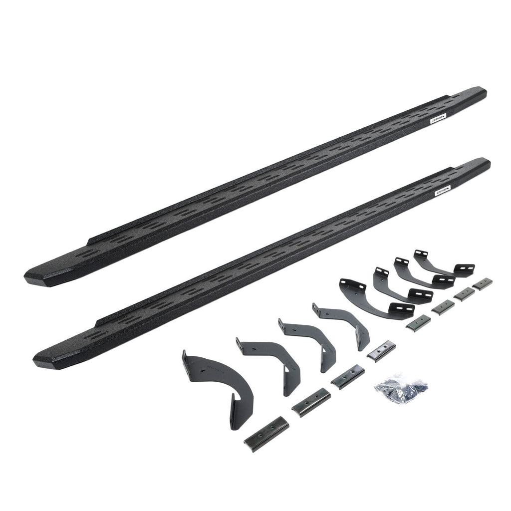 Go Rhino 69643973T RB30 Running Boards with Mounting Bracket Kit for Select Toyota Sequoia