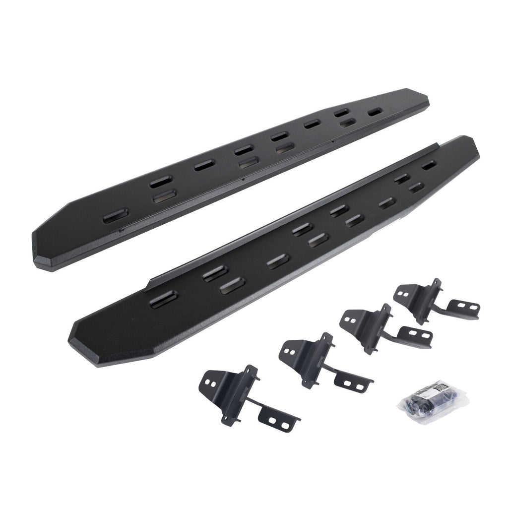 Go Rhino 69692648SPC RB30 Slim Line Running Boards with Mounting Bracket Kit for Select Jeep Wrangler, Jeep Wrangler JK