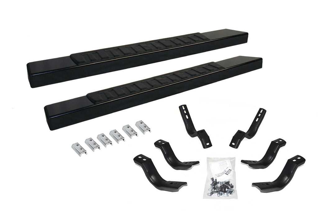 Go Rhino 6862404552T 6" OE Xtreme II Side Steps with Mounting Brackets Kit for Select Chevrolet Silverado 1500, Chevrolet Silverado HD, Chevrolet Silverado HD, GMC Sierra 1500, GMC Sierra HD, GMC Sierra HD