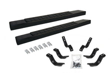 Load image into Gallery viewer, Go Rhino 6862404552T 6" OE Xtreme II Side Steps with Mounting Brackets Kit for Select Chevrolet Silverado 1500, Chevrolet Silverado HD, Chevrolet Silverado HD, GMC Sierra 1500, GMC Sierra HD, GMC Sierra HD