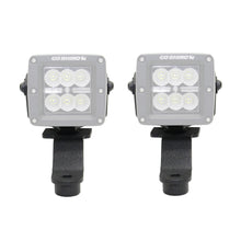 Load image into Gallery viewer, Go Rhino 730030T XE Windshield Cowl Light Mounts for Jeep JL/JT - Fits Single 3x3 LED Cube for Select Jeep Gladiator, Jeep Wrangler