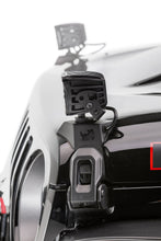 Load image into Gallery viewer, Go Rhino 730035T XE Hood Latch Light Mounts for Jeep JL/JT - Fits Single 3x3 LED Cube Light for Select Jeep Gladiator, Jeep Wrangler
