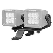 Load image into Gallery viewer, Go Rhino 730230T XE Windshield Cowl Light Mounts for Jeep JL/JT - Fits Dual 3x3 Cubes for Select Jeep Gladiator, Jeep Wrangler