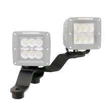 Load image into Gallery viewer, Go Rhino 730231T XE Windshield Cowl Light Mounts for Jeep JL/JT - Fits Dual 3x3 Cubes Offset for Select Jeep Gladiator, Jeep Wrangler