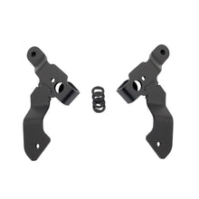 Load image into Gallery viewer, Go Rhino 730231T XE Windshield Cowl Light Mounts for Jeep JL/JT - Fits Dual 3x3 Cubes Offset for Select Jeep Gladiator, Jeep Wrangler