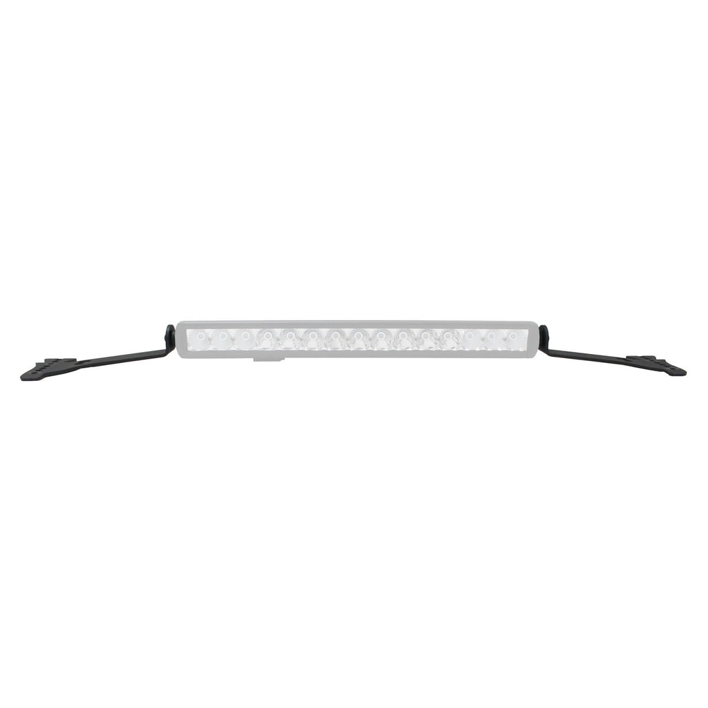 Go Rhino 731200T XE Hood Hinge Light Mount for Jeep JL/JT - Fits 20" Single Row LED Bar for Select Jeep Gladiator, Jeep Wrangler