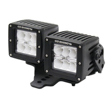Load image into Gallery viewer, Go Rhino 731230T XE Hood Hinge Light Mounts for Jeep JL/JT - Fits 3x3 Dual Cube Offset for Select Jeep Gladiator, Jeep Wrangler