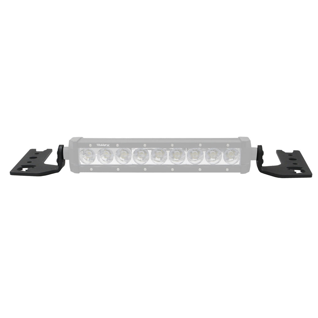 Go Rhino 732020T XE Center Hood Light Mount for Jeep JL/JT - Fits 10" Single Row LED Bar for Select Jeep Gladiator, Jeep Wrangler