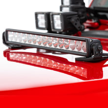 Load image into Gallery viewer, Go Rhino 732210T XE Center Hood Light Mount for Jeep JL/JT - Fits 20" Single Row LED Bar for Select Jeep Gladiator, Jeep Wrangler