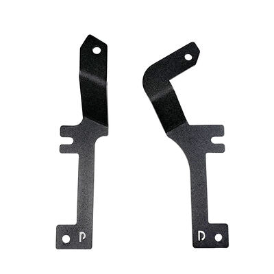 Go Rhino 732240T XE Hood Hinge Cube Light Mounts for Select Chevrolet Silverado 1500, Chevrolet Silverado LTD