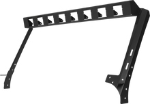 Load image into Gallery viewer, Go Rhino 738300T WLF Windshield Light Frame for Jeep JK - Fits Eight 3" LED Cube Lights for Select Jeep Wrangler, Jeep Wrangler JK