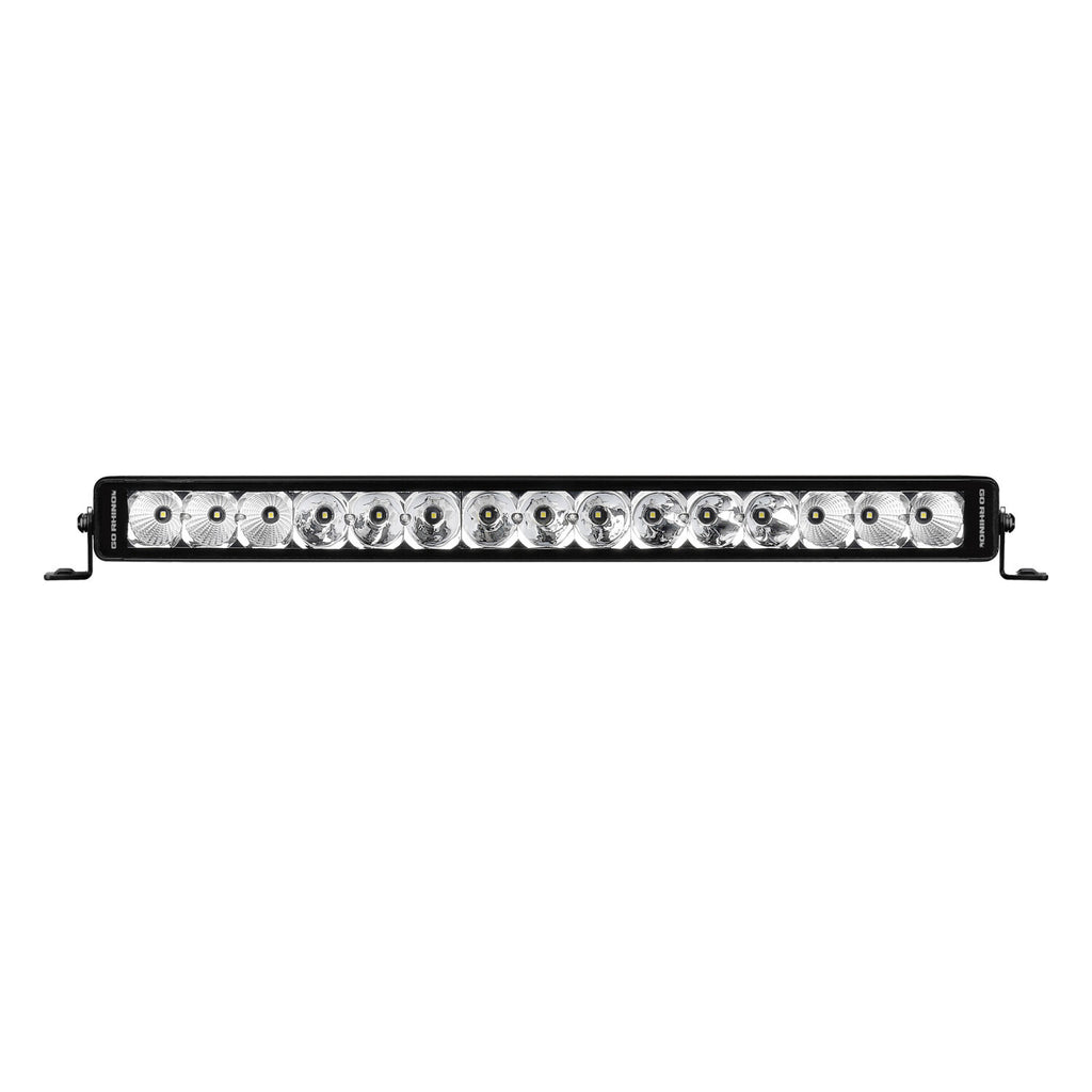 Go Rhino 5417620LT RC4 LR Bull Bar with Mounting Brackets, Single Row 20" Light Bar Kit for Select Chevrolet Silverado HD, Chevrolet Silverado HD