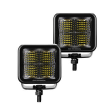 Load image into Gallery viewer, Go Rhino 750200321FCS Blackout Series - CUBEIT 2x2 LED Cube Flood Lights, Pair