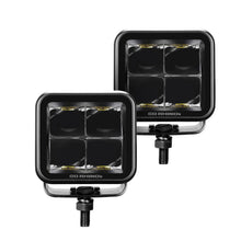 Load image into Gallery viewer, Go Rhino 750200321SCS Blackout Series - CUBEIT 2x2 LED Cube Spot Lights, Pair
