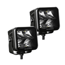 Load image into Gallery viewer, Go Rhino 750200321SCS Blackout Series - CUBEIT 2x2 LED Cube Spot Lights, Pair