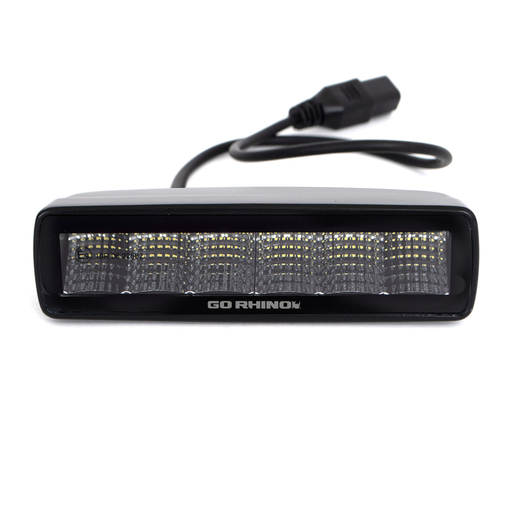 Go Rhino 750300621FBS Blackout Series - SIXLINE 6-LED Flood Lights, Pair