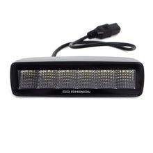 Load image into Gallery viewer, Go Rhino 750300621FBS Blackout Series - SIXLINE 6-LED Flood Lights, Pair