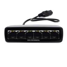 Load image into Gallery viewer, Go Rhino 750300621SBS Blackout Series - SIXLINE 6-LED Spot Lights, Pair